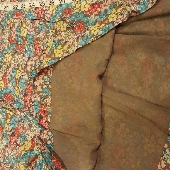 matilda jane womens brown floral dress size 10 new - Picture 3 of 7